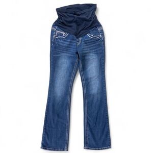 Indigo Blue Maternity Women's Blue Jeans